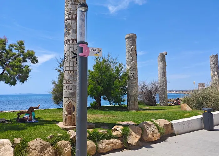 Floor With Terrace Near The Lägenhet